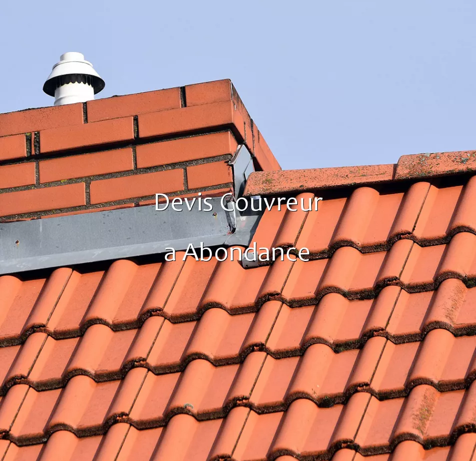Devis Couvreur a Abondance