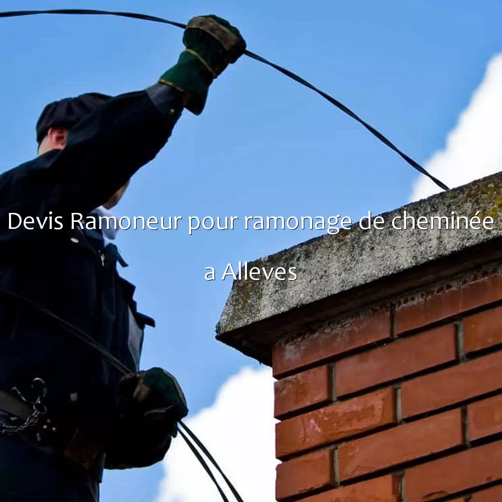 Devis Ramoneur pour ramonage de cheminée a Alleves