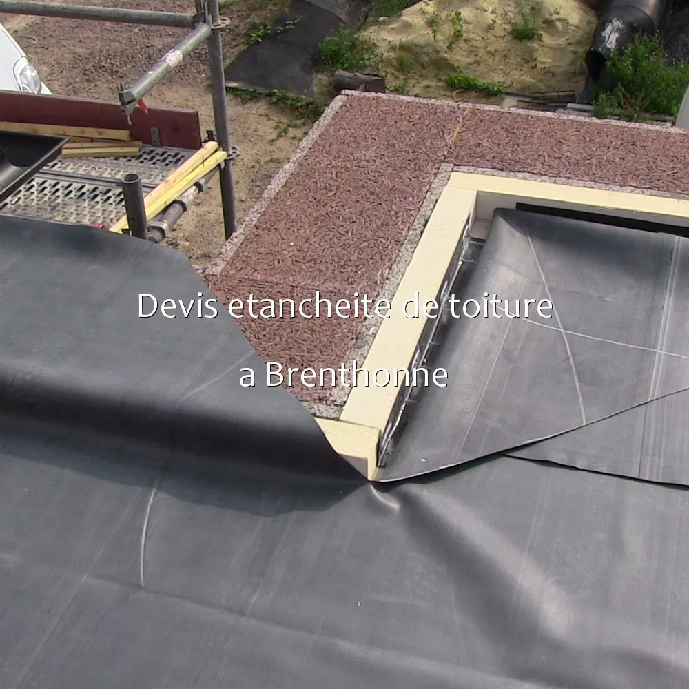 Devis etancheite de toiture a Brenthonne