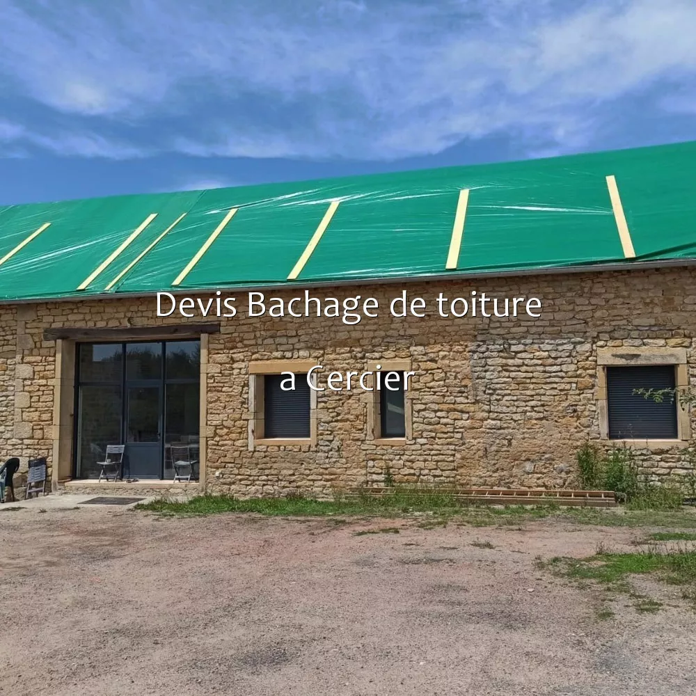 Devis Bachage de toiture a Cercier