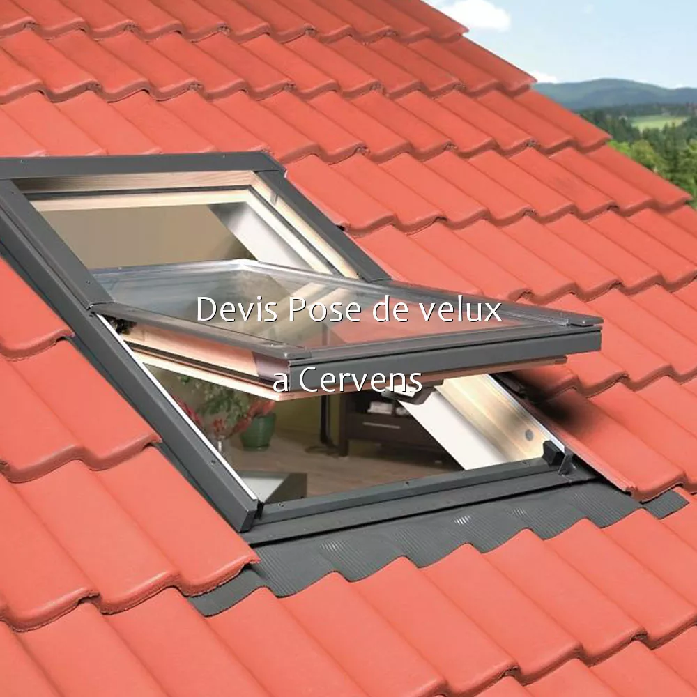 Devis Pose de velux a Cervens