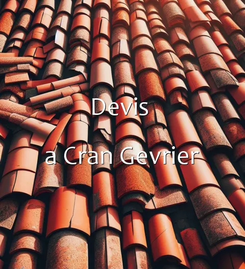 Devis a Cran Gevrier