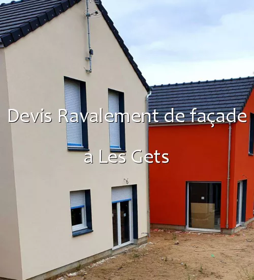 Devis Ravalement de façade a Les Gets