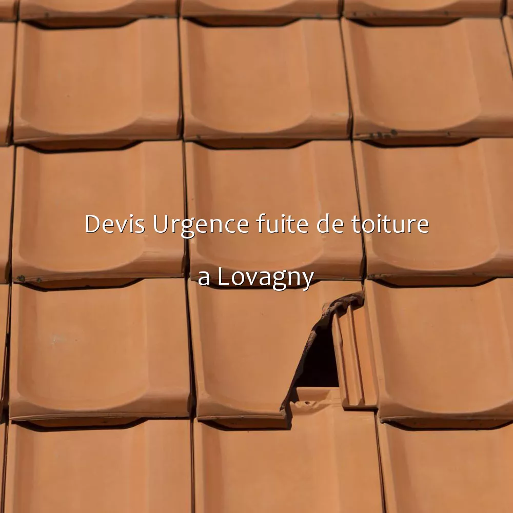 Devis Urgence fuite de toiture a Lovagny