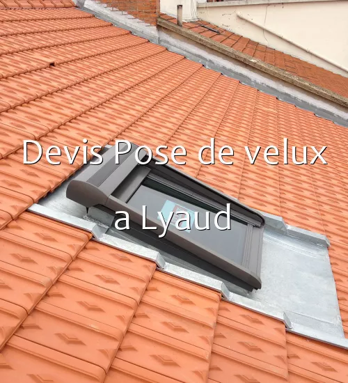 Devis Pose de velux a Lyaud