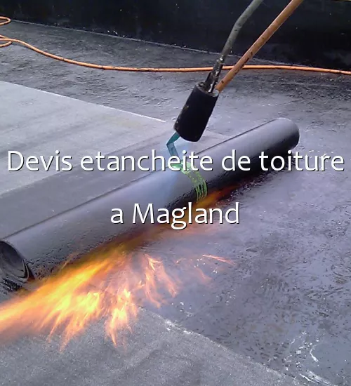 Devis etancheite de toiture a Magland