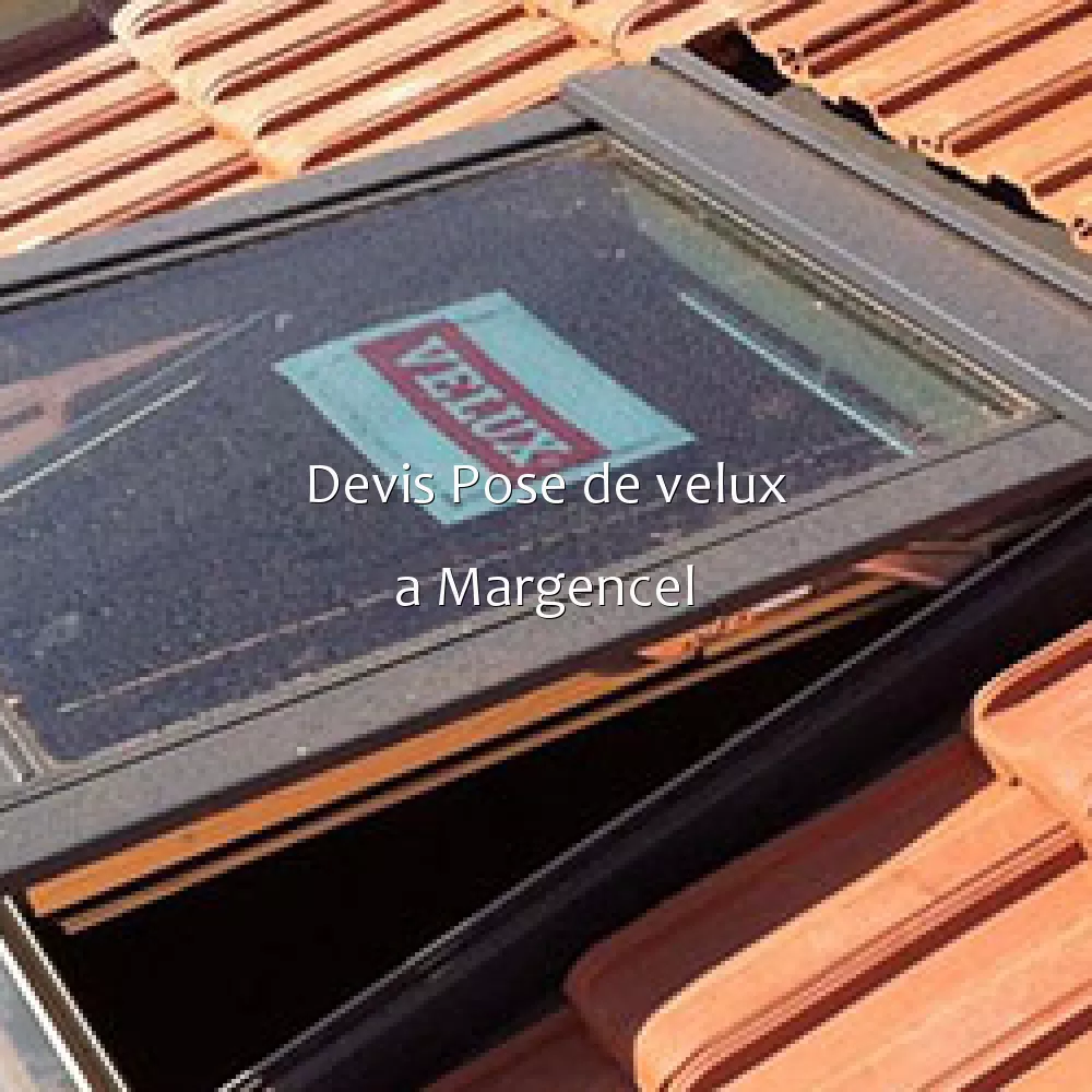Devis Pose de velux a Margencel