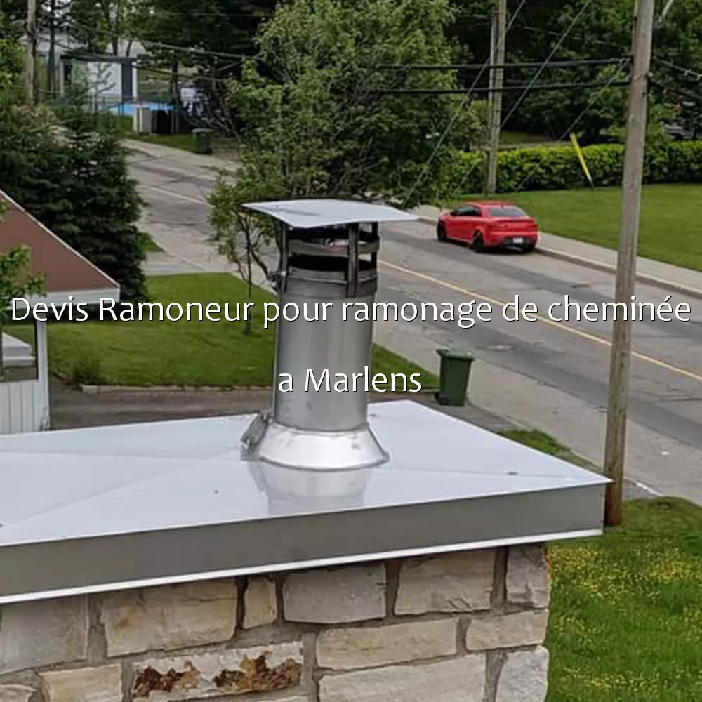 Devis Ramoneur pour ramonage de cheminée a Marlens