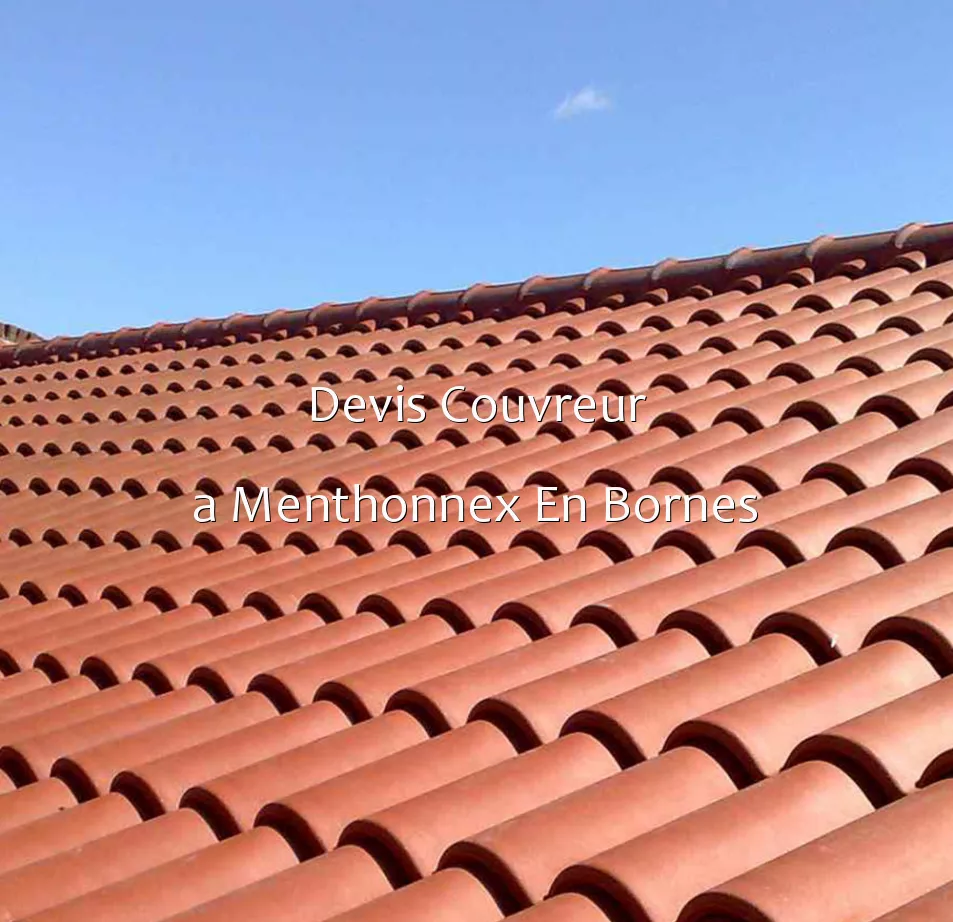 Devis Couvreur a Menthonnex En Bornes