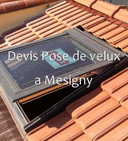 Devis Pose de velux a Mesigny
