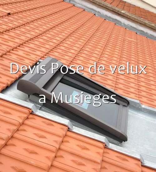Devis Pose de velux a Musieges