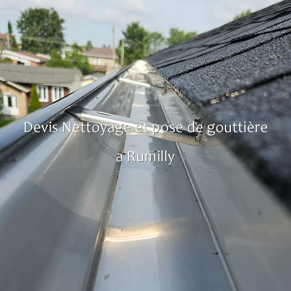 Devis Nettoyage et pose de gouttière a Rumilly