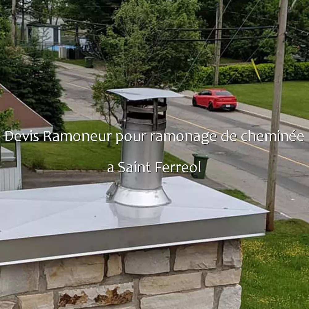 Devis Ramoneur pour ramonage de cheminée a Saint Ferreol