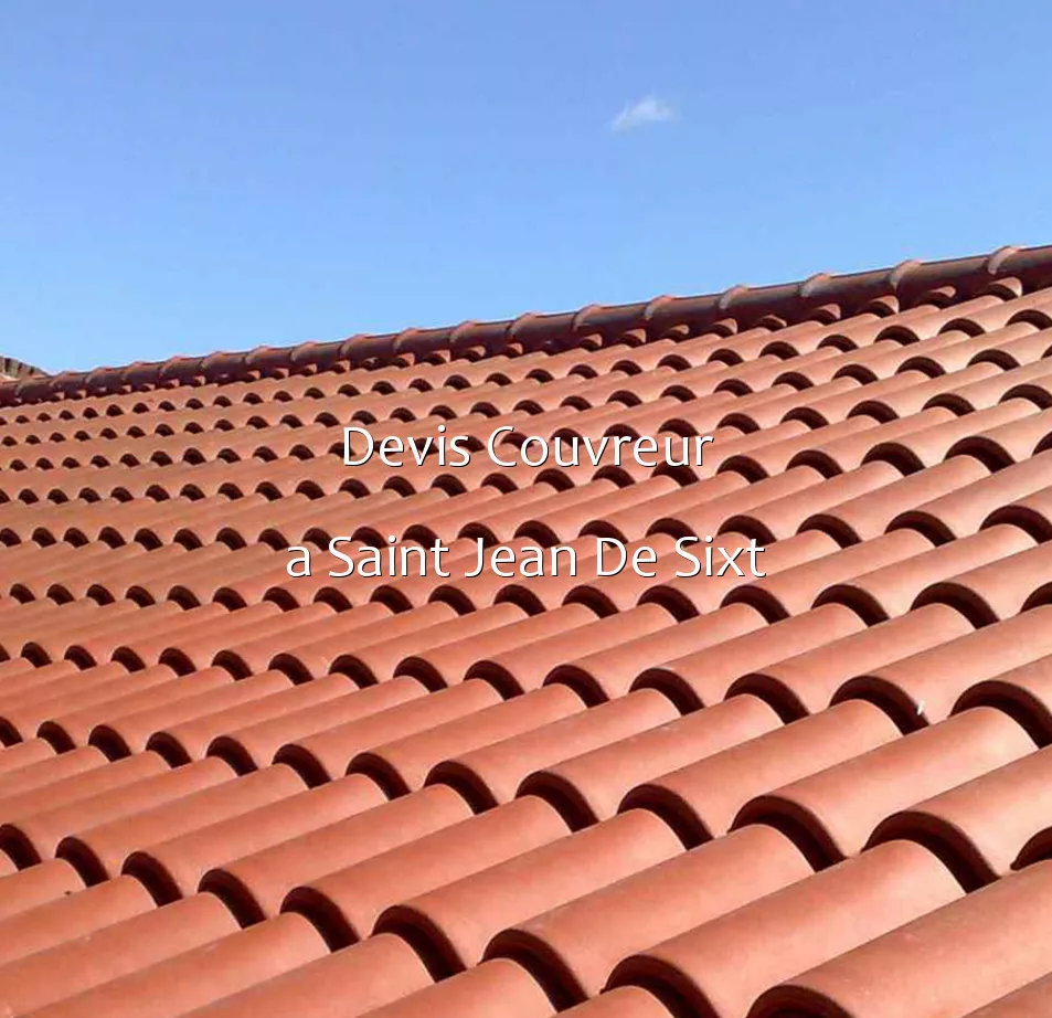 Devis Couvreur a Saint Jean De Sixt