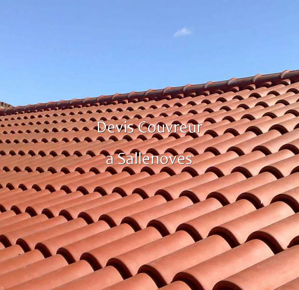 Devis Couvreur a Sallenoves