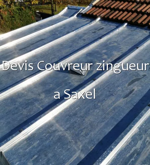 Devis Couvreur zingueur a Saxel