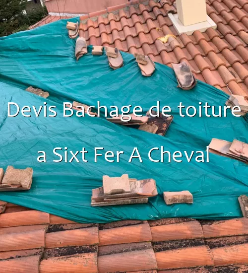 Devis Bachage de toiture a Sixt Fer A Cheval