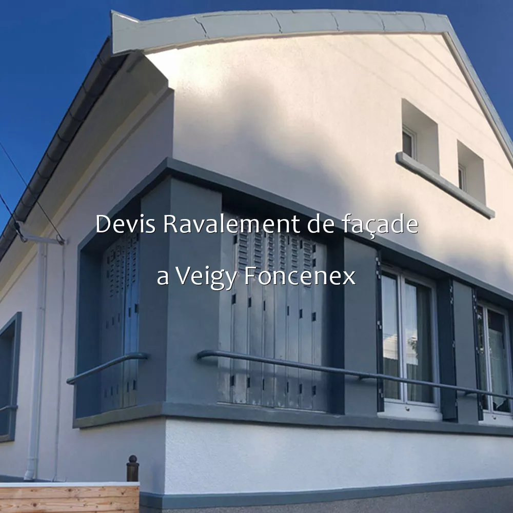 Devis Ravalement de façade a Veigy Foncenex