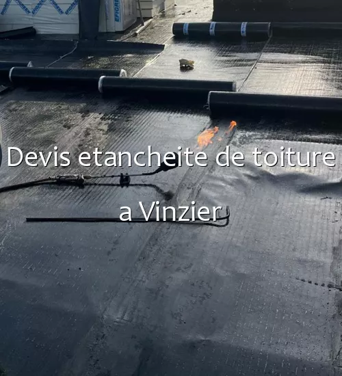 Devis etancheite de toiture a Vinzier