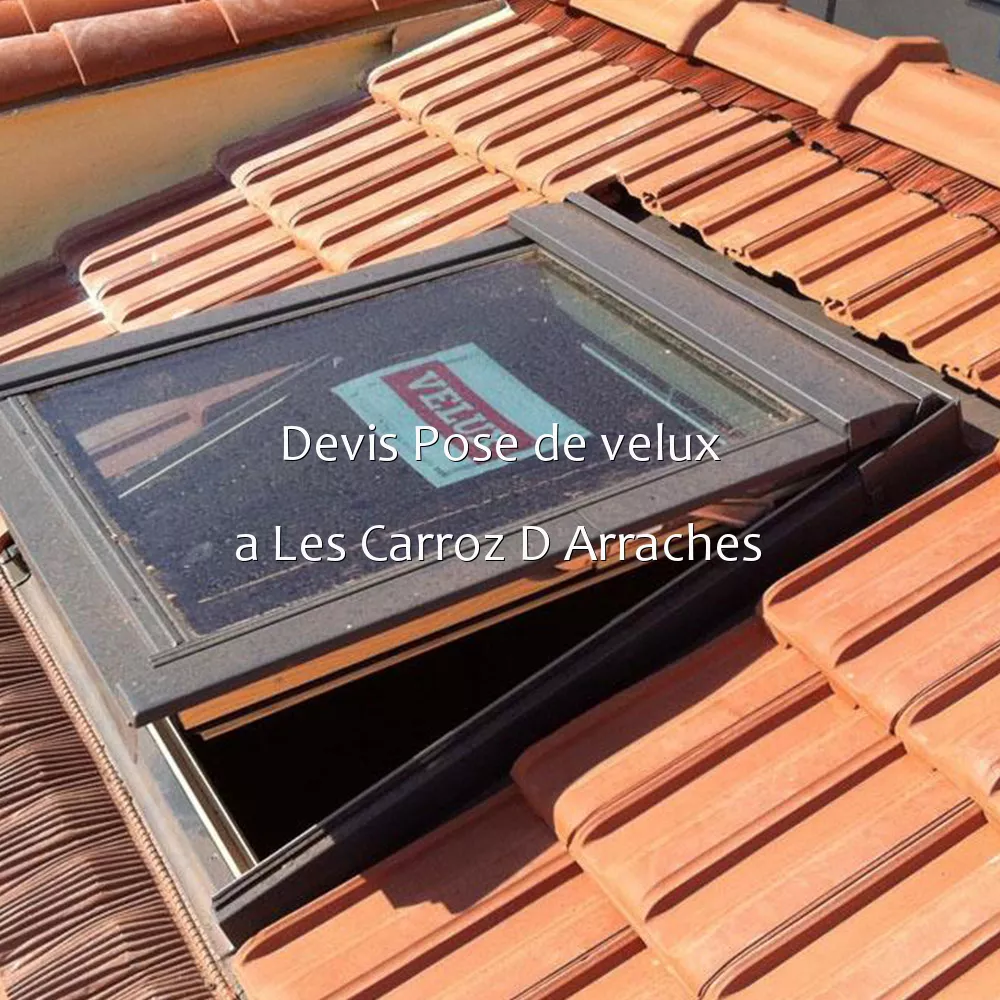 Devis Pose de velux a Les Carroz D Arraches