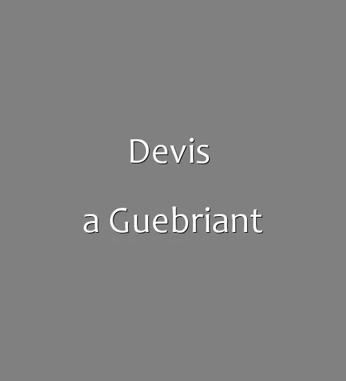 Devis  a Guebriant